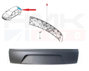 SOODUS!!! Tagaluugi plastikkate OEM Renault Megane III Grandtour 09-
