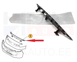 Front panel crossmember upper OEM Citroen Jumpy/Peugeot Expert 2016-