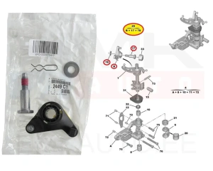 Рычаг переключения КПП OEM Citroen/Peugeot/Fiat ML6C