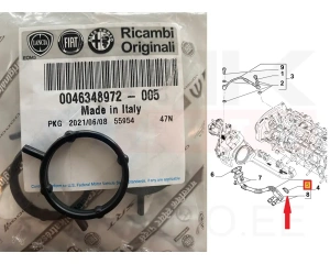 Joint retour d'huile de turbo OEM Fiat Ducato MCA 2,2D 2021-