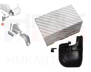 Roiskeläppä etu oikea OEM Jumper/Boxer/Ducato 2006-  16" Heavy (lokasuoja muovikaarella)