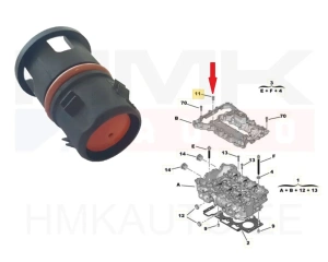 Clapet anti-retour d'huile OEM Citroen/Peugeot 1,2THP