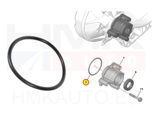 Gearbox seal (O-ring) OEM Citroen/Peugeot/Fiat  (BE4R gearbox) 60x3