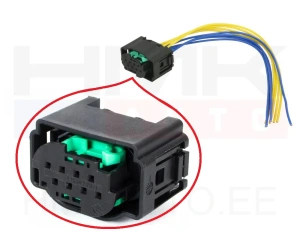 Radar sensor connector with wires (8-pin)