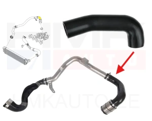 Turbocharger air pipe Renault Master 2,3DCI 2010-