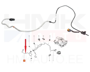 AdBlue pihusti toru OEM Renault Trafic 2,0dCi 2019-
