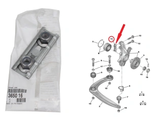 Amortisaatori kinnitusklamber OEM Citroen Berlingo, C4, DS4,DS5 / Peugeot 308,3008,5008,Partner B9