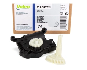 Heater flap actuator, interior heating VAG