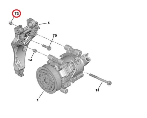 Keskitysholkki OEM Citroen/Peugeot/Fiat 8,50x10-L10