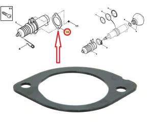 Tagumise vedrusilindri kinnitusplaat OEM Citroen C5