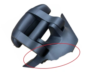 Зеркало заднего вида , правое электрическое Renault Master 2010- (длинный кронштейн, с подогревом, темп. датчик, 9 контакт)