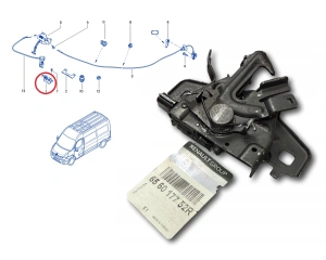 Serrure de capot-moteur OEM Renault Master III 2019-