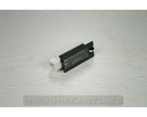 Подсветка номерного знака Renault Megane/Scenic/Megane II