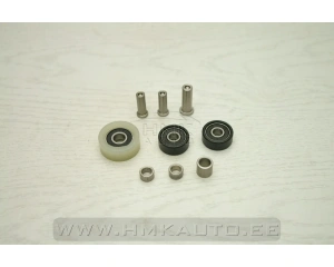 SOODUS!!! Liugukse rullide remontkomplekt, ülemine(vasak/parem) Jumper/Boxer/Ducato 2006-