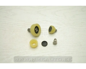 ERIKOISTARJOUS! Liukuoven rullan korjaussarja, alempi (vasen/oikea) VW Transporter T5 04-