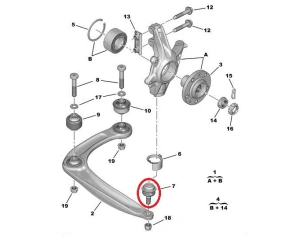 Sarniir OEM Citroen C4/Berlingo, Peugeot 307/308/3008/508/Partner Tepee