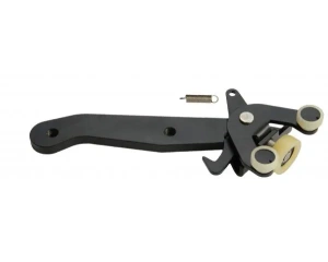 PRIX RÉDUIT! Guidage à galets, porte coulissante, inférieur gauche VW Transporter T5 2004- (avec crochet)