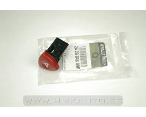 Hazard light switch OEM Renault Trafic II, Laguna II/Espace IV/Master II/Vel Satis