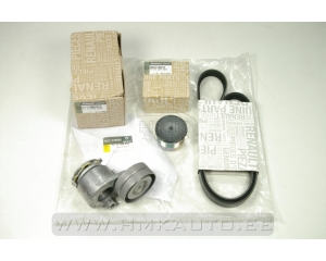 Alternator belt kit with alternator clutch pulley Renault Trafic II/Opel Vivaro/Nissan Primastar 1,9DCI