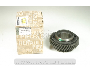 Gear wheel, 2.gear 38 teeth OEM Renault PF6 gearbox