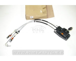 Gear control lever assy (with cables) OEM Citroen C5/Peugeot 407 BVM6