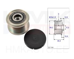 Сцепление генератора Citroen/Peugeot/Fiat/Opel/Nissan