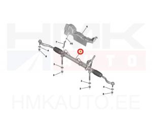 Steering rack OEM Peugeot 508 I (VH10  suspension)