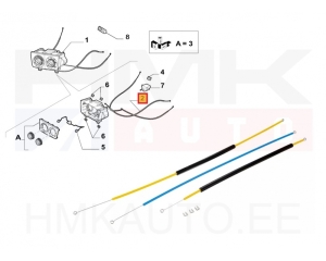 Kit de réparation de câble, panneau de commande du chauffage OEM Jumper/Boxer/Ducato 06-