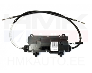 Electric parking brake mechanism with cables OEM Renault Laguna III