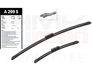 AEROTWIN wiper blade set Fiat 500