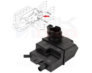 Crankcase breather valve/oil separator OEM Jumper/Boxer/Ducato 2,8HDi