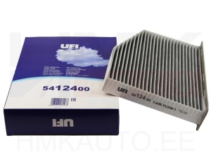 Cabin air activated carbon filter