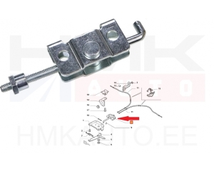 Parking brake adjusting rod OEM Jumper/Boxer/Ducato 2006-  L1