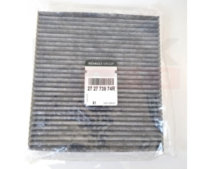 Cabin air activated carbon filter Renault Clio 2012-