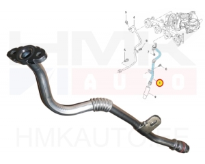 Turbo oil return pipe OEM Renault Master 2,3DCI