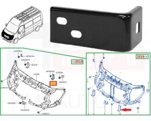 Esipaneeli alumine kinnitus vasak OEM Renault Master 2010-