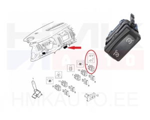 Cruise control switch OEM Renault/Opel
