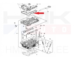 Прокладка клапанной крышки Citroen/Peugeot/Opel EB2
