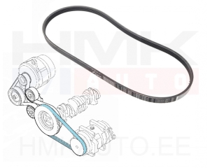 Multi-Ribbed V-Belt elastic OEM 4PK900 Ducato 2,3JTD 2019-