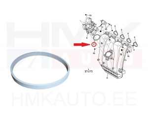 Throttle valve gasket OEM Citroen/Peugeot 1,8/2,0 16V  EW7J4/EW10J4
