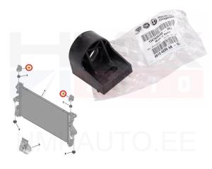 Jahutusradiaatori fikseerimis puks OEM Jumper/Boxer/Ducato 2006-