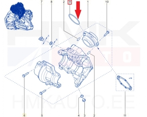 Gearbox gasket OEM Renault/Dacia