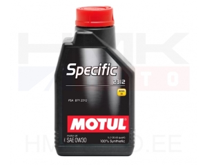 Moottoriöljy MOTUL SPECIFIC 2312 0W-30 1L