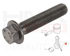 Piston rod bolt OEM Jumper/Boxer/Ducato 3,0HDI 2006-  M11x1,25-L51