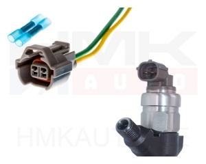 Injector connector with cable Denso