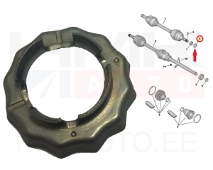 Écrou de blocage d'arbre de transmission OEM Citroen/Peugeot/Fiat