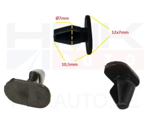 Clip, door seal Citroen/Peugeot/Renault (1pcs)