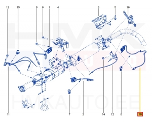 Capteur NOx arrière OEM Renault Master 2019-