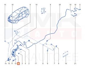 Бачок омывающей жидкости OEM Renault Espace V