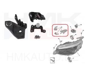 Esitule kinnituste remontkomplekt vasak OEM Peugeot 208,2008 2019-